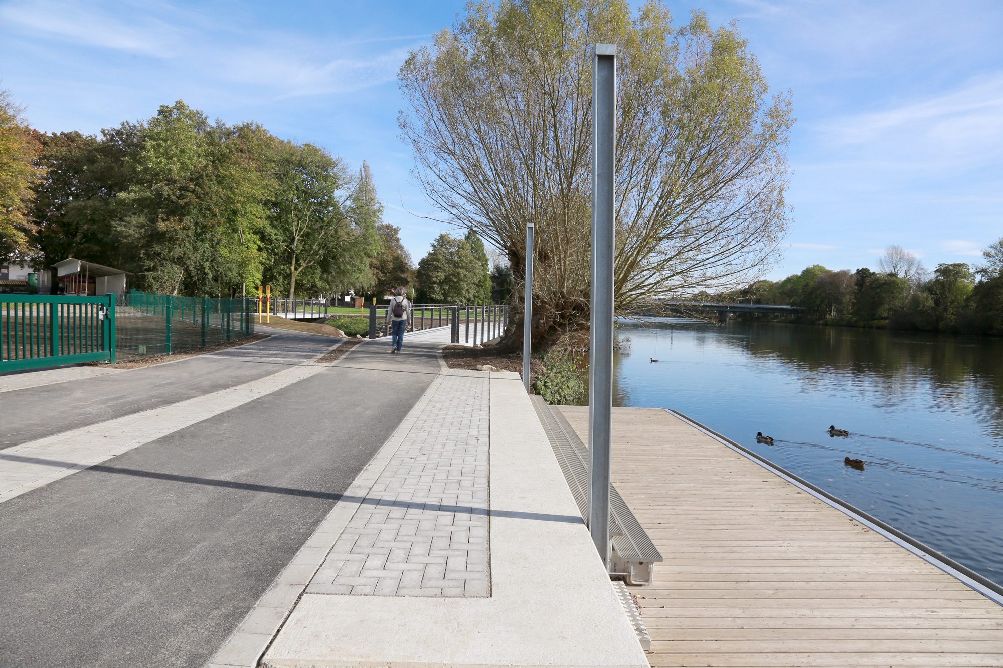 Radweganlage in Herdecke