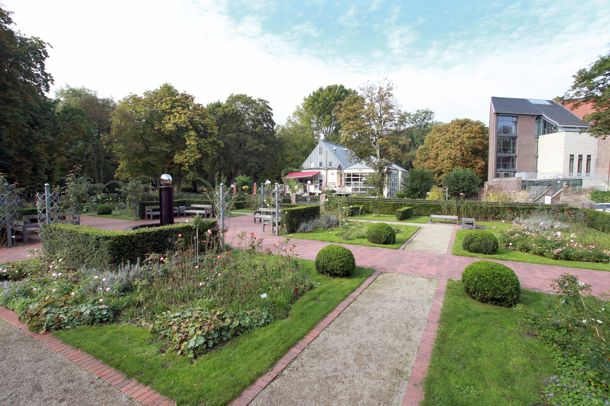 Das Rosarium in Moers